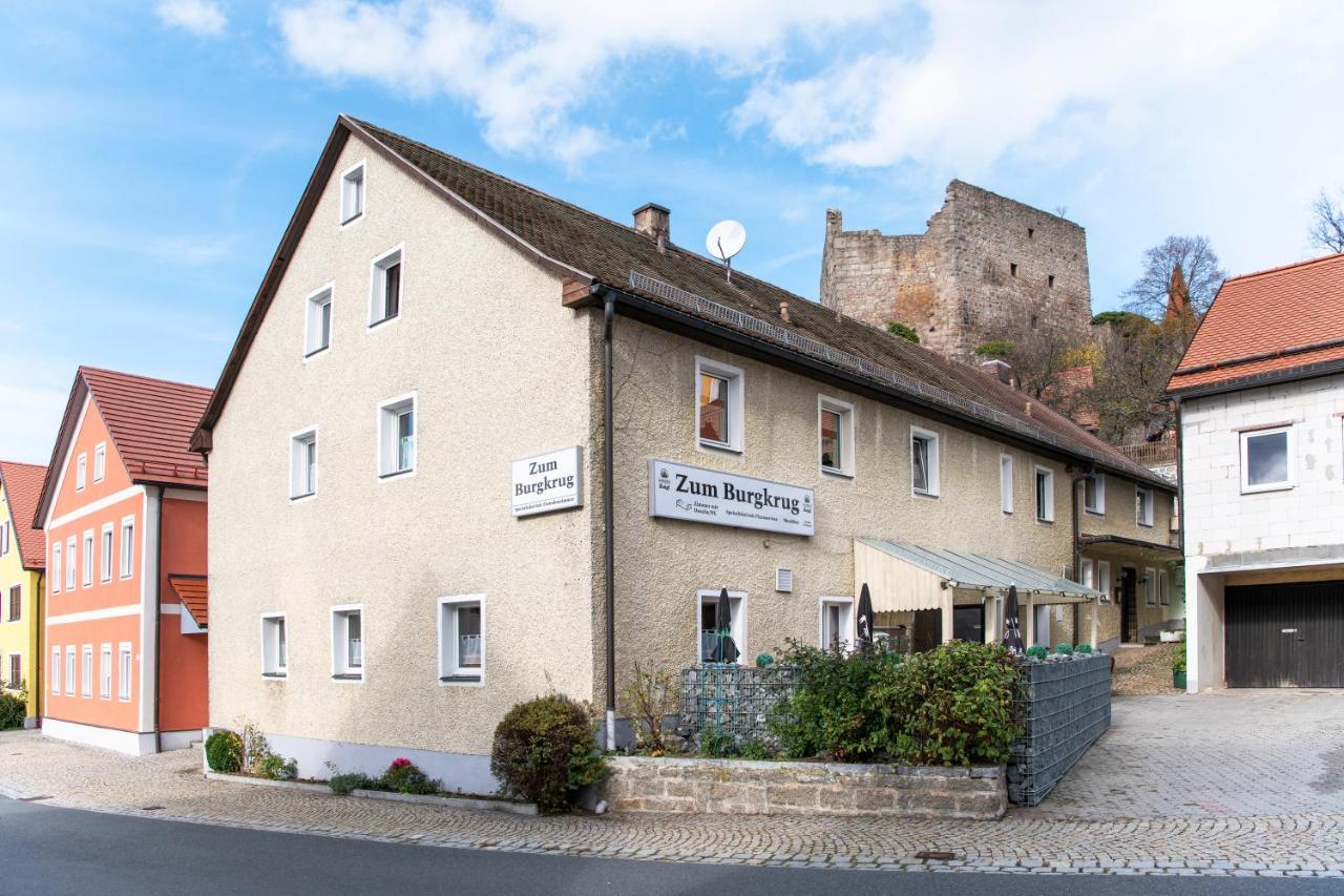 Hotel Gasthof Zum Burgkrug Leuchtenberg Exteriér fotografie